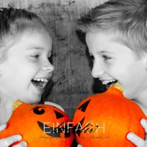 Colorkey Effekt Fotografie Kindershooting Halloween
