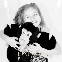 Schwarz-Weiß-Fotografie Kindershooting
